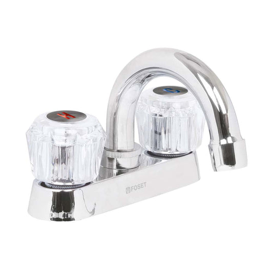 MEZCLADORA LAVABO, ACRILICO, CURVO, BASIC