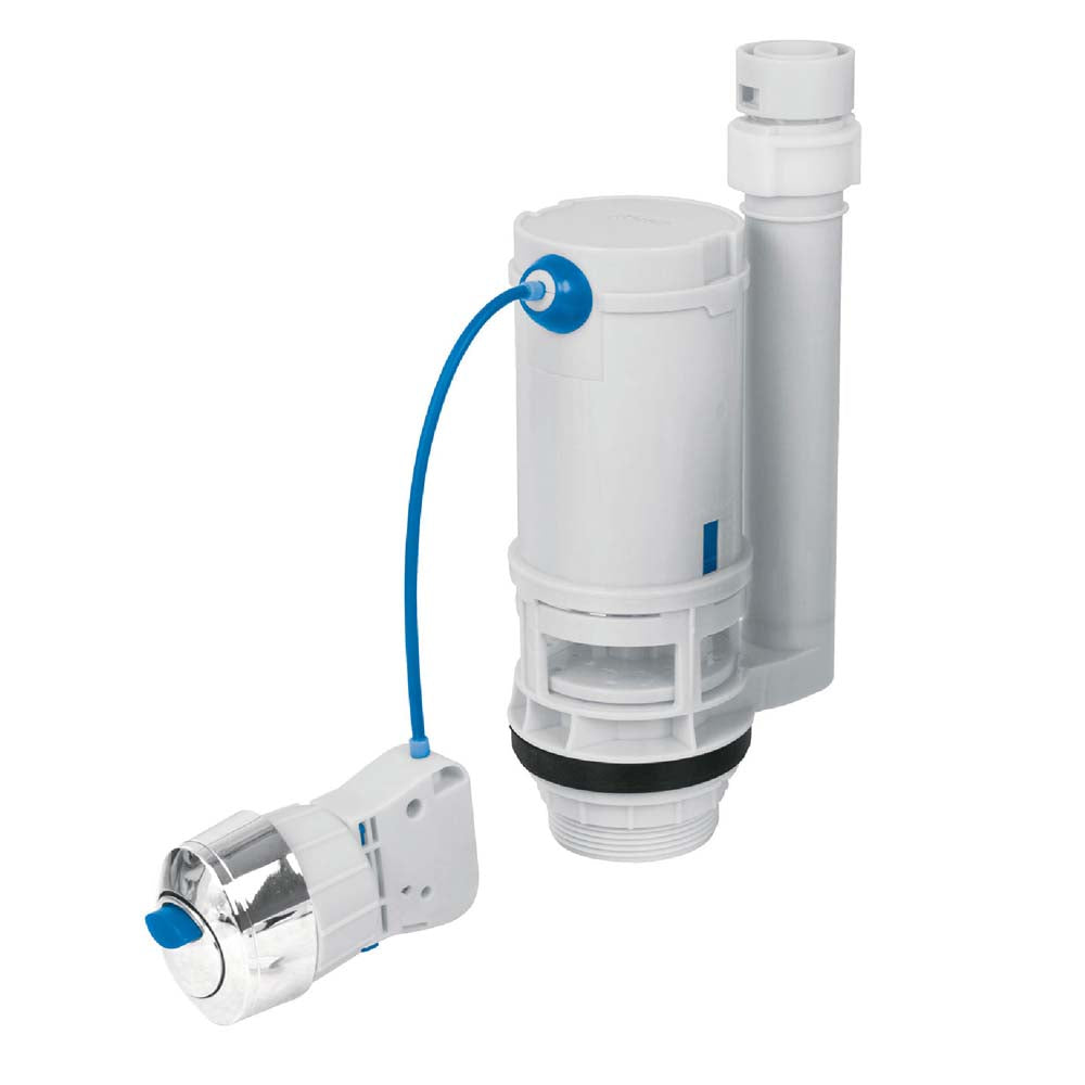 VÁLVULA DE DESCARGA, SISTEMA DUAL PARA TANQUE BAJO