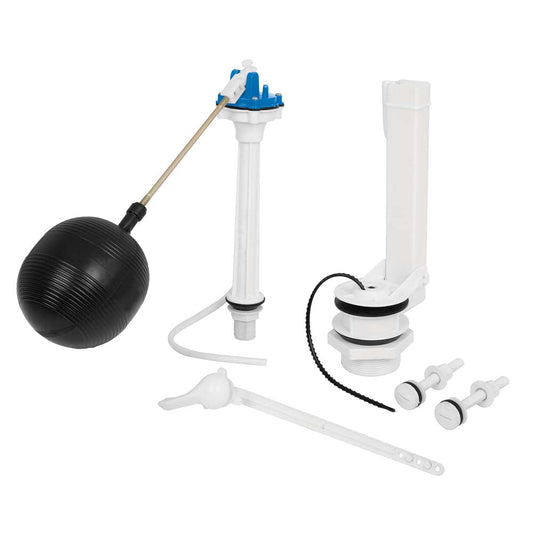 JUEGO DE ACCESORIOS PARA TANQUE BAJO, ECONOMICO