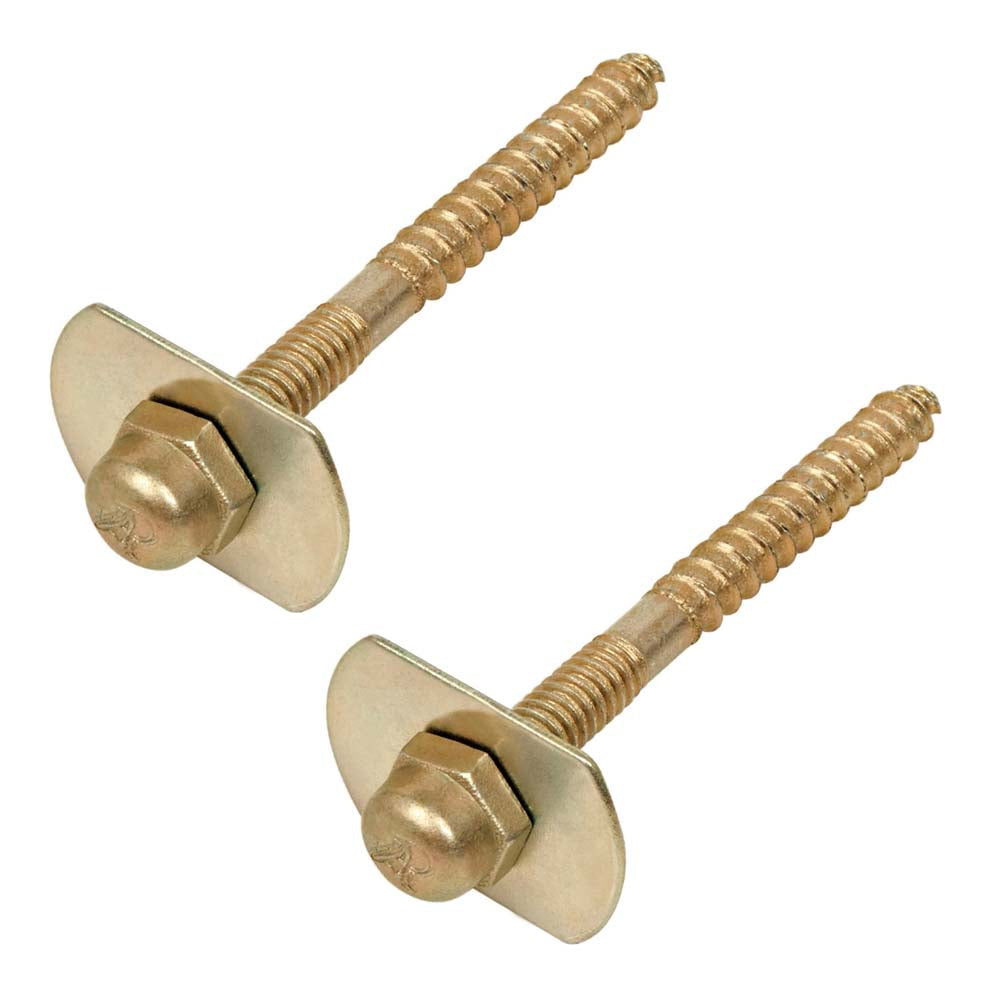 BOLSA CON 2 PIJAS 1/4"X66MM PARA BASE DE WC A PISO