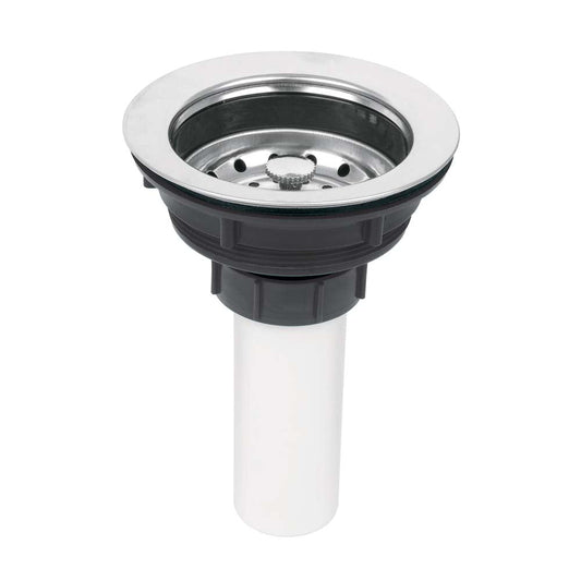 CONTRACANASTA ACERO INOX C/TUBO PLÁSTICO