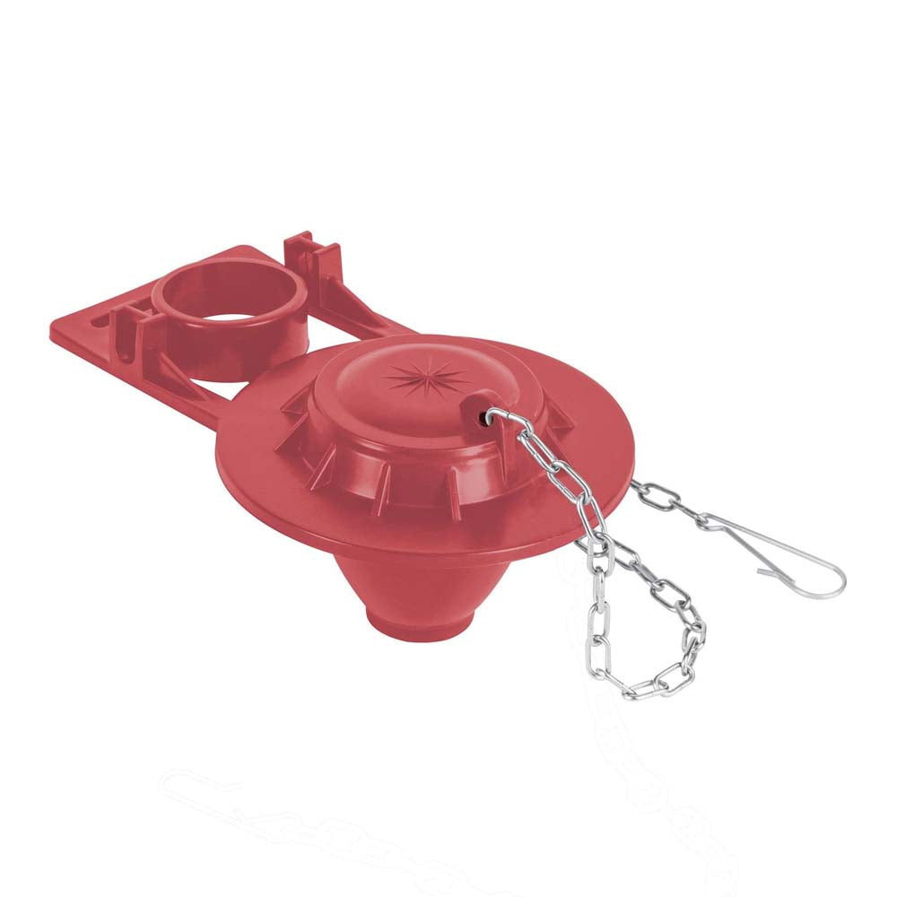 SAPO AJUSTABLE CON CADENA INOXIDABLE PARA WC