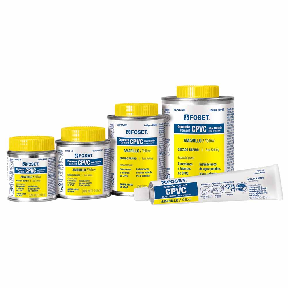 PEGAMENTO PARA CPVC 500ML LATA PCPVC-500