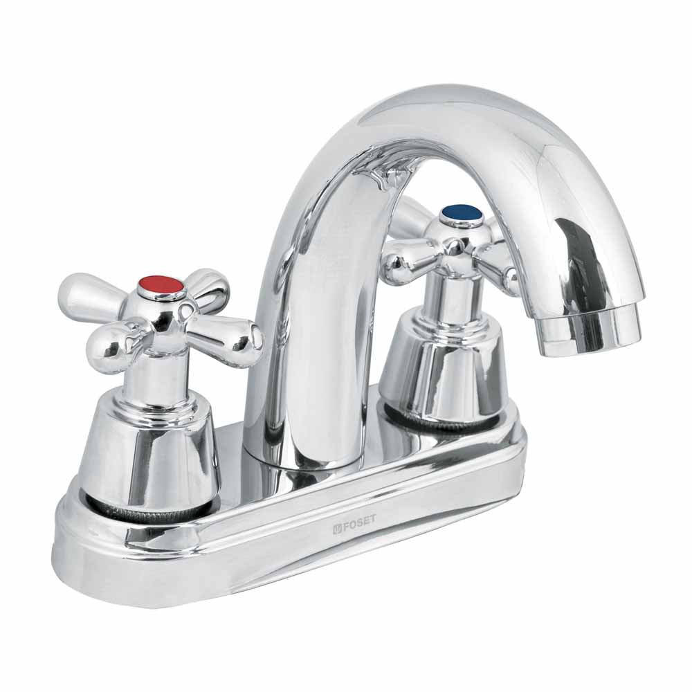 MEZCLADORA 4" P/LAVADO NAARIZ CURVA C/MNLS D CRUCETA AQUA AQM-51