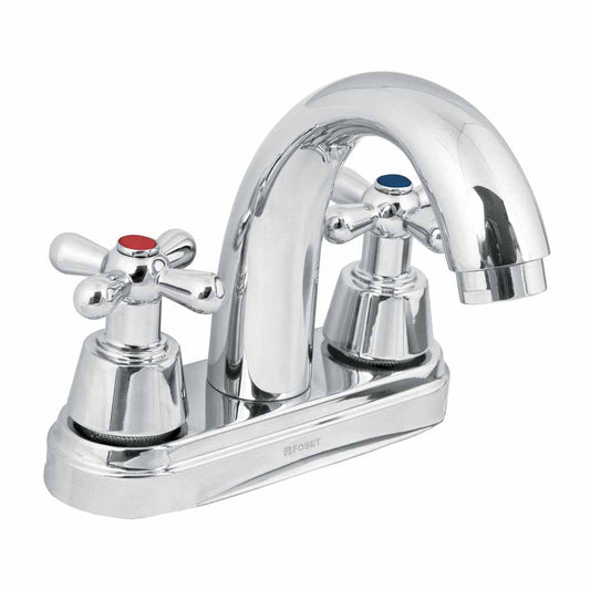 MEZCLADORA 4" P/LAVADO NAARIZ CURVA C/MNLS D CRUCETA AQUA AQM-51