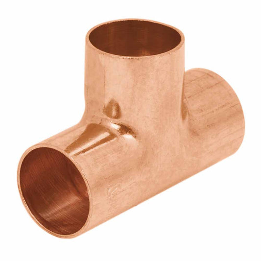 TEE DE COBRE REDUCIDA, 3/4' X 1/2' X 3/4'