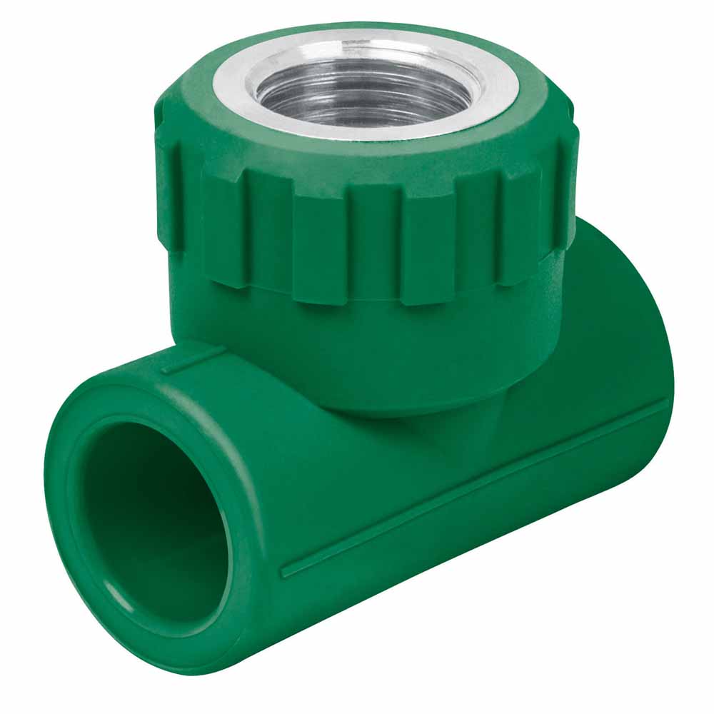 TEE DE PPR, 1/2', 20MM, HEMBRA