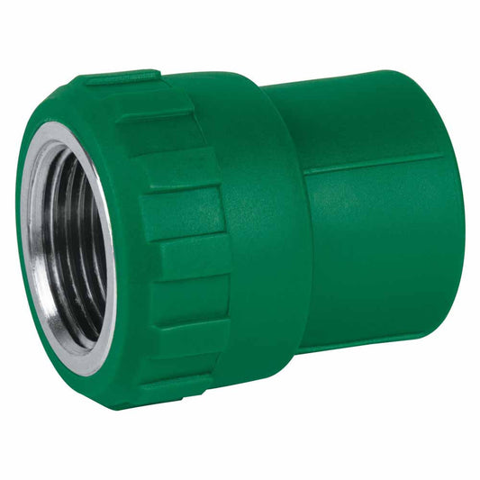 CONECTOR DE PPR, 1/2', 20MM, HEMBRA