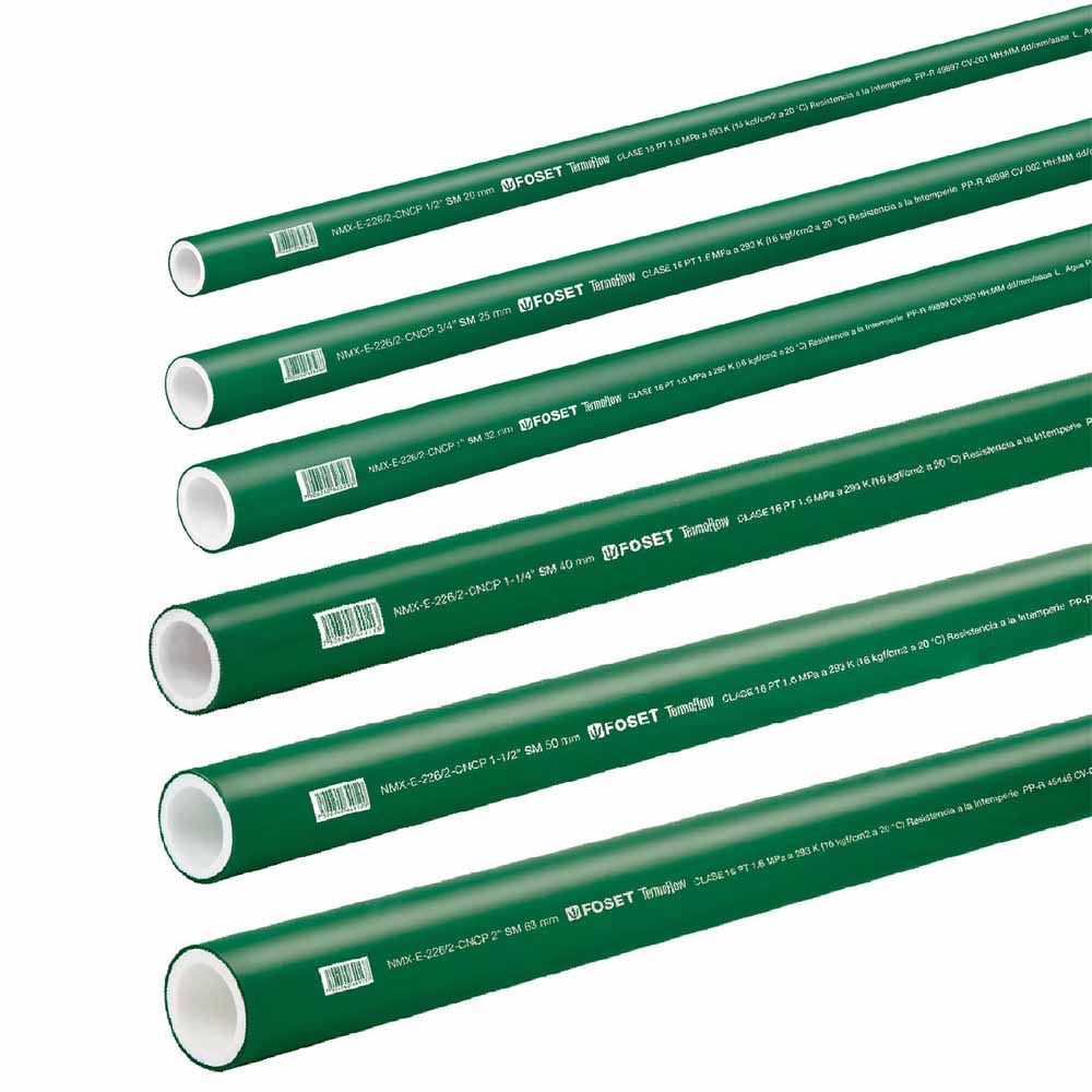 TUBO DE PP-R TERMOFLOW 3/4