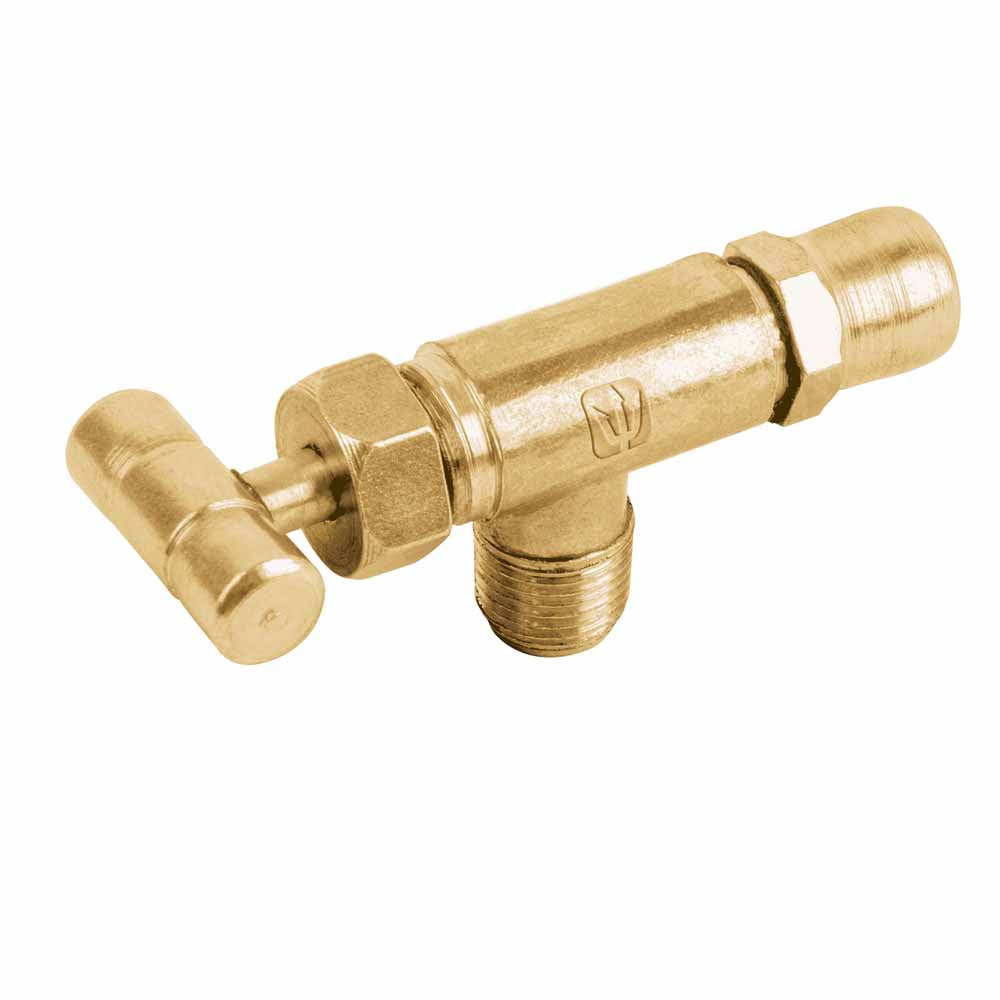 VALVULA HORIZONTAL CON MANERAL 1/8 P/GAS VGH-555