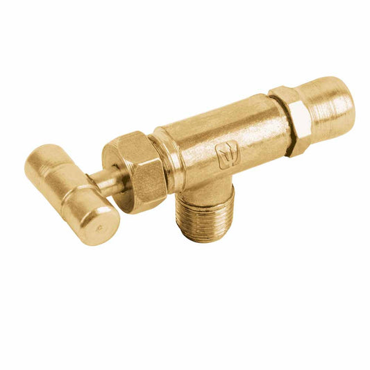 VALVULA HORIZONTAL CON MANERAL 1/8 P/GAS VGH-555