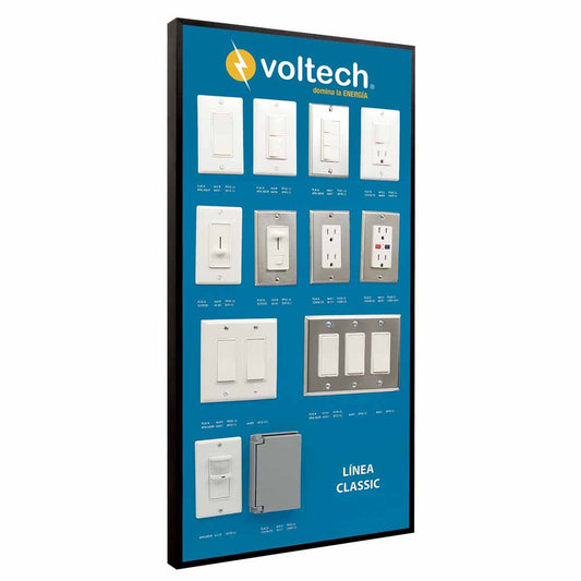 EXHIBIDOR LINEA CLASICA EX-LC-V