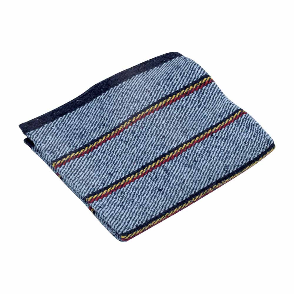 JERGA SARGA GRUESA DE 1M X 48 CM AZUL