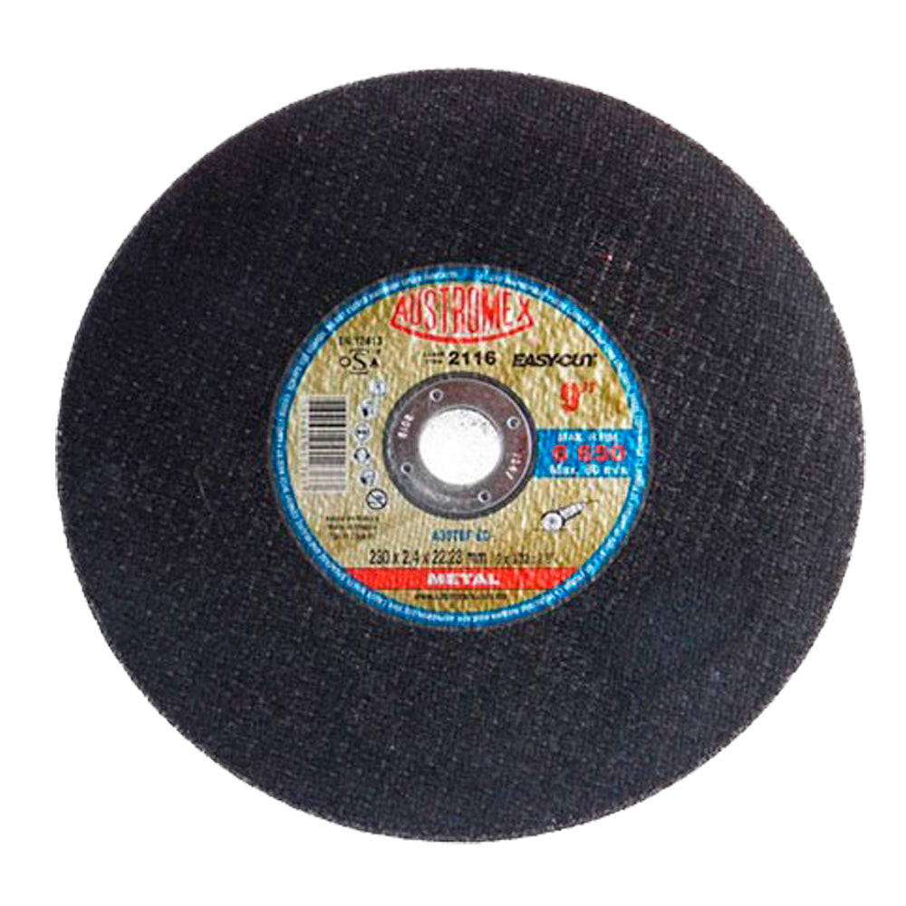 DISCO CORTE METAL PLANO 9" EASY-C