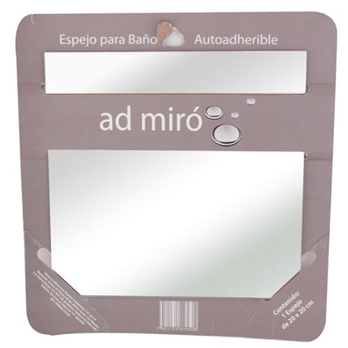 ESPEJO AUTOADHERIBLE 20X20