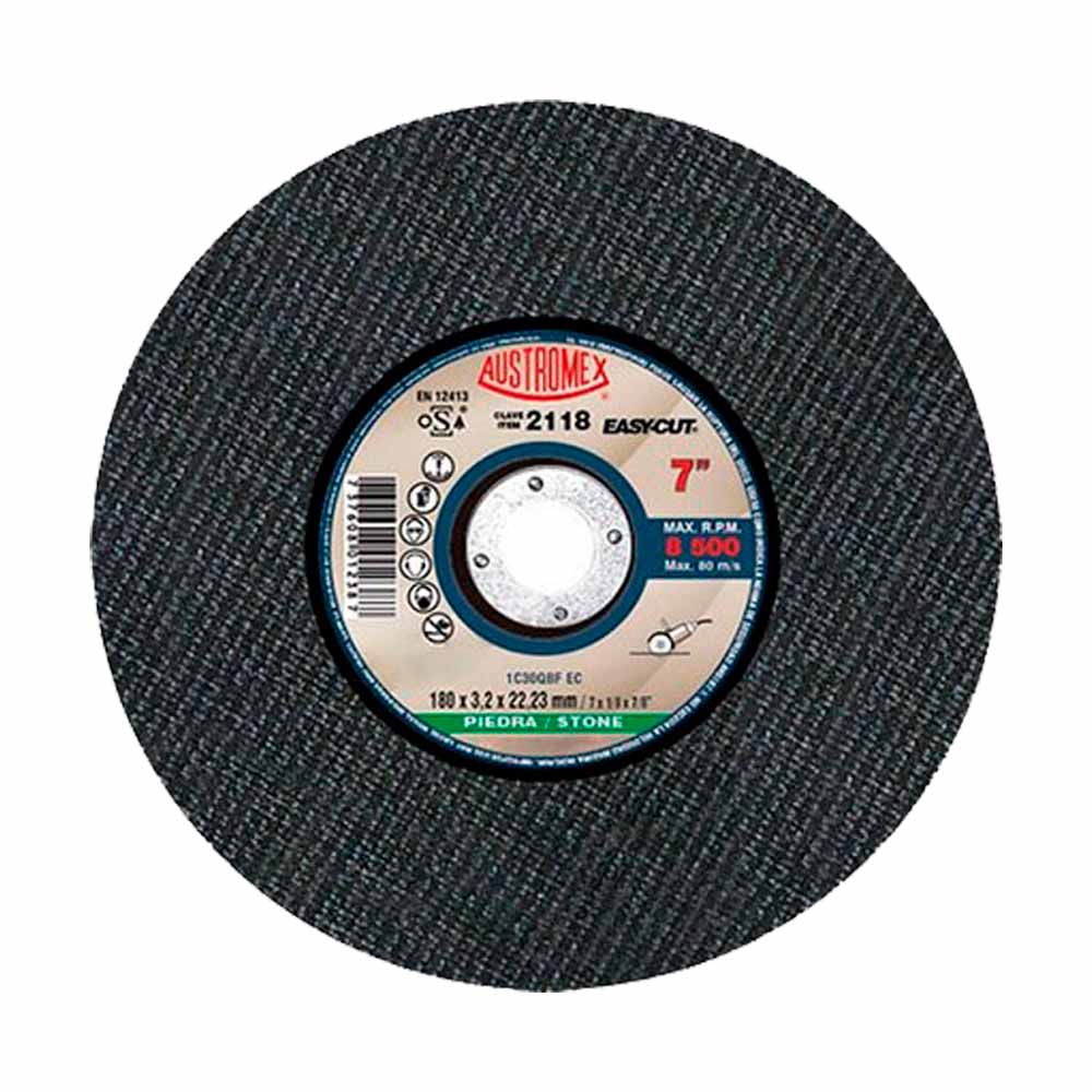DISCO CORTE PLANO P/PIEDRA 7" EAS