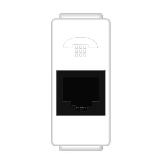 TOMA TELEFONICA BLANCO