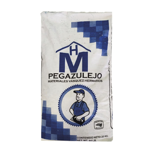 PEGA AZULEJO MATERIALES VASQUEZ 20 KG