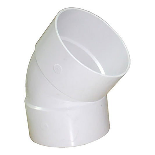 CODO PVC SANITARIO 3X45