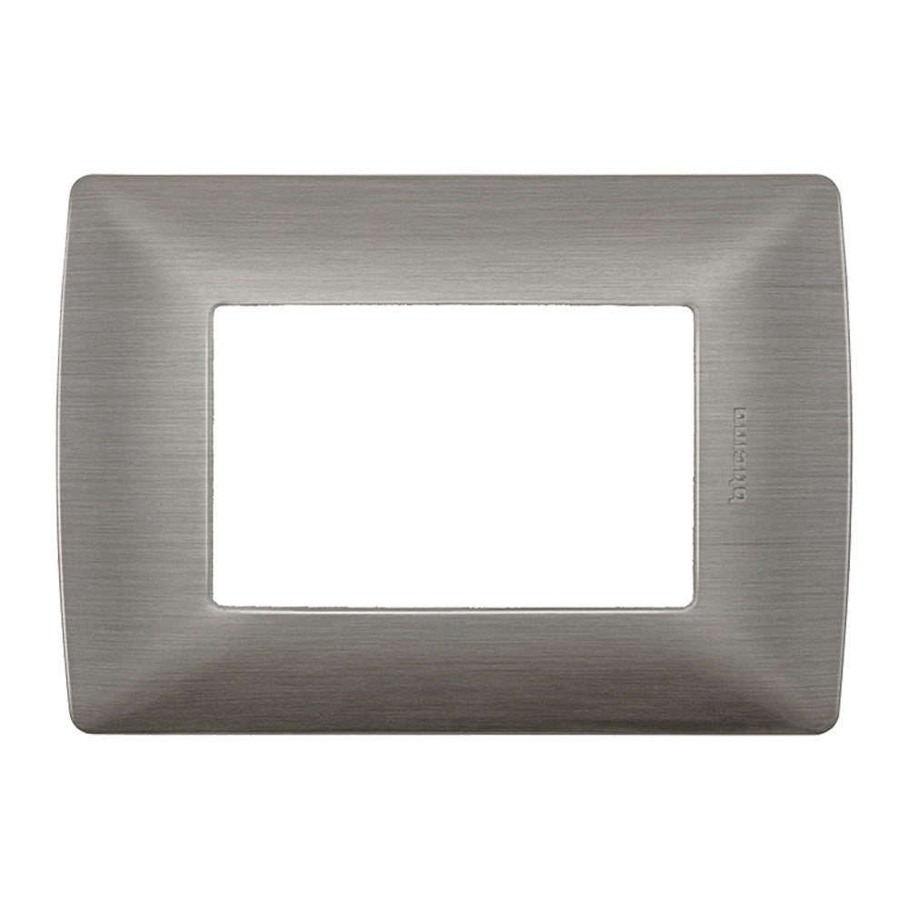 PLACA DE ALUMINIO ACERO QMX 3 VENTANAS