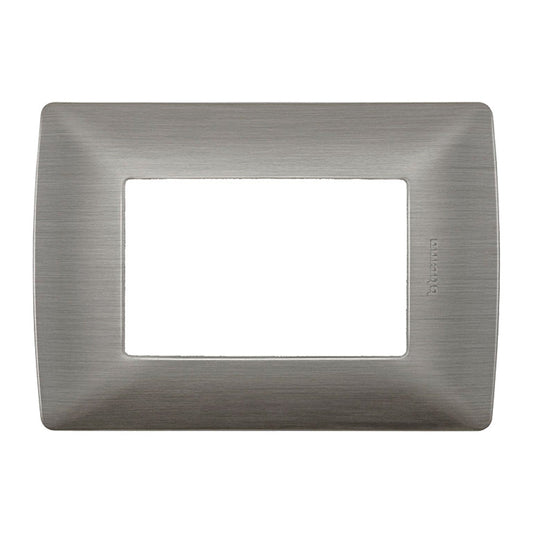 PLACA DE ALUMINIO ACERO QMX 3 VENTANAS