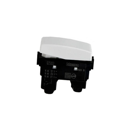 APAGADOR SENCILLO QMX BLANCO